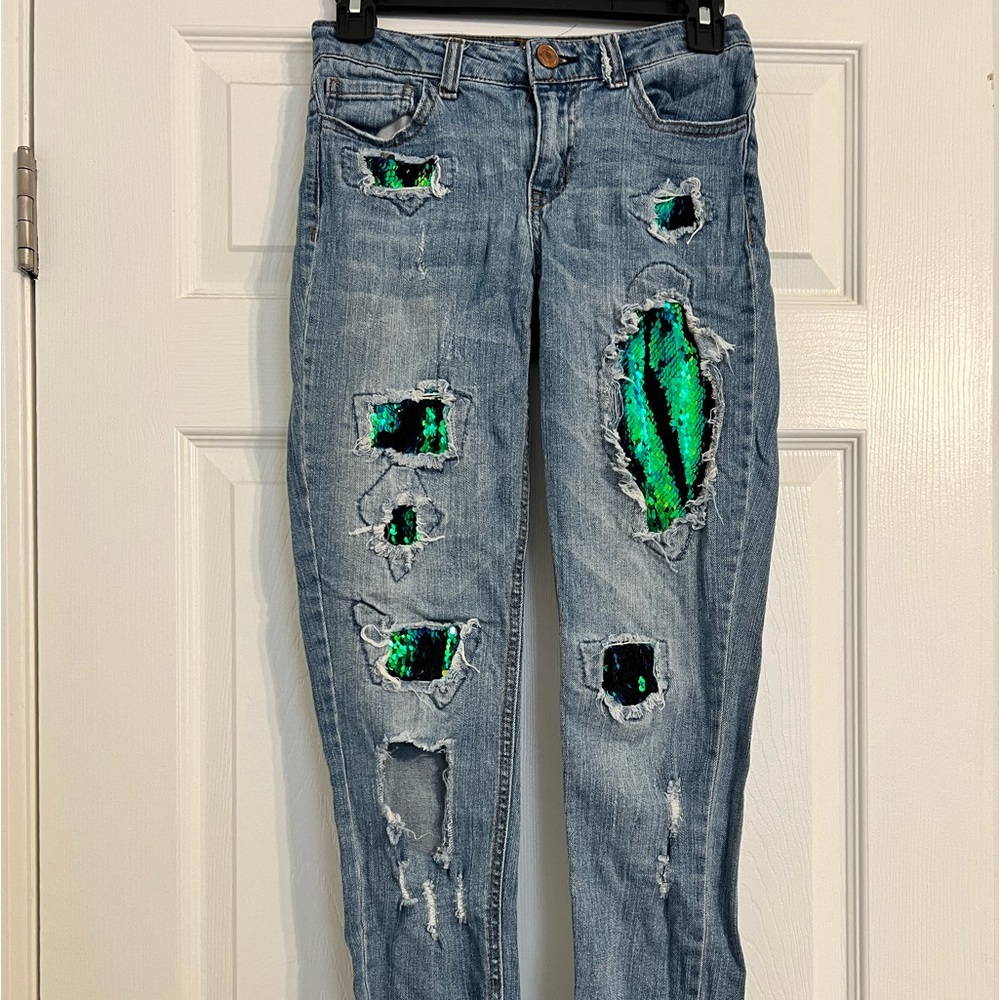 Size 1 Almost Famous 🧜‍♀️ Mermaid Jeans